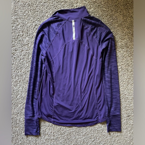 Ideology Activewear Purple/Grey Long Sleeve Size S - Picture 3 of 3